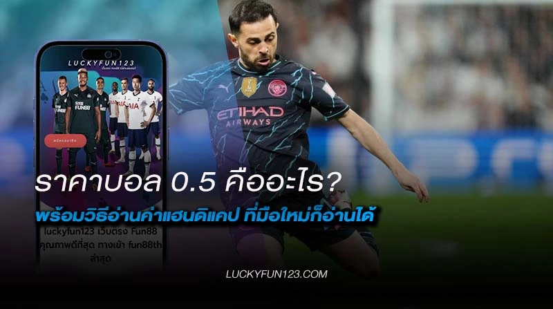 ราคาบอล 0.5 คือ