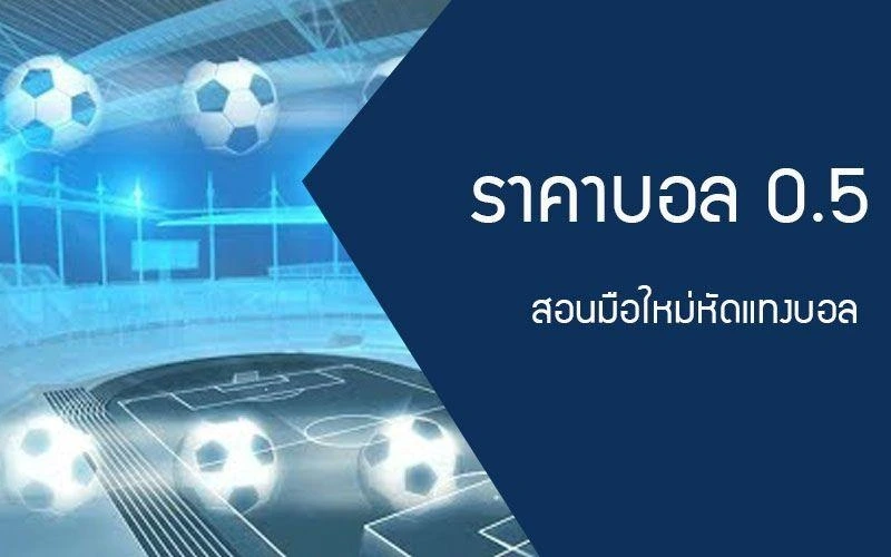ราคาบอล 0.5 คือ